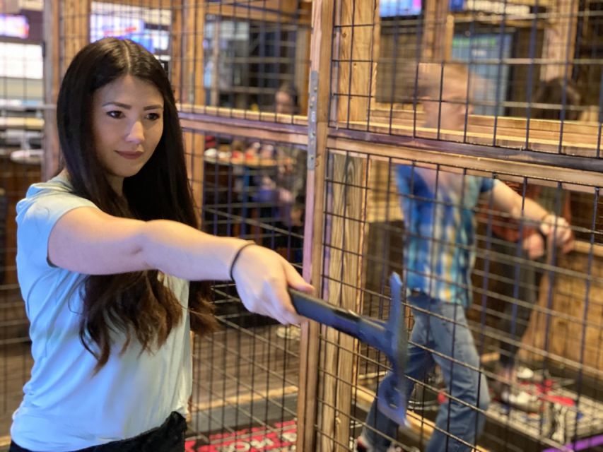 (18+) Reno: Private 30-Minute Axe Throwing Experience Ticket - Key Points