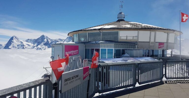 007 Elegance: Exclusive Private Tour Schilthorn From Zurich Tour Duration And Availability