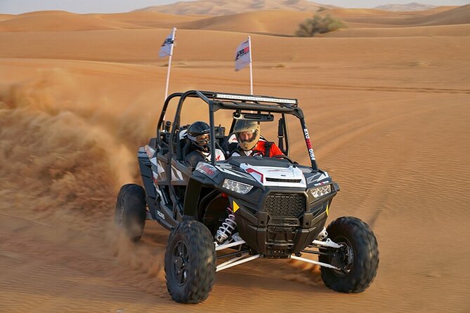 1 Hour Buggy Ride Self Drive With Camel Ride And Sandboarding Explore The Desert Dunes