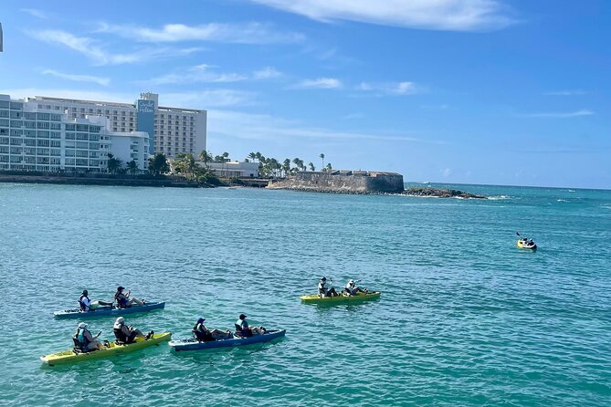 1 Hour Pedal Kayak Guided Adventure Tour In Condado Lagoon Whats Included