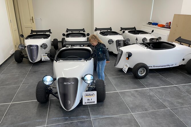 1-Hour Ride Across the Prague in Mini Hot Rod Car - Unique Perspective of Prague