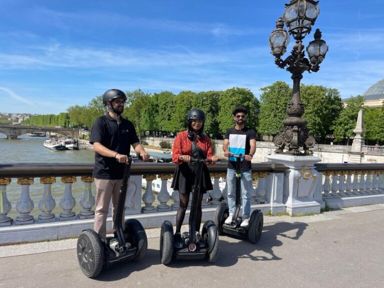 2 Hour Paris Segway Tour Tour Details