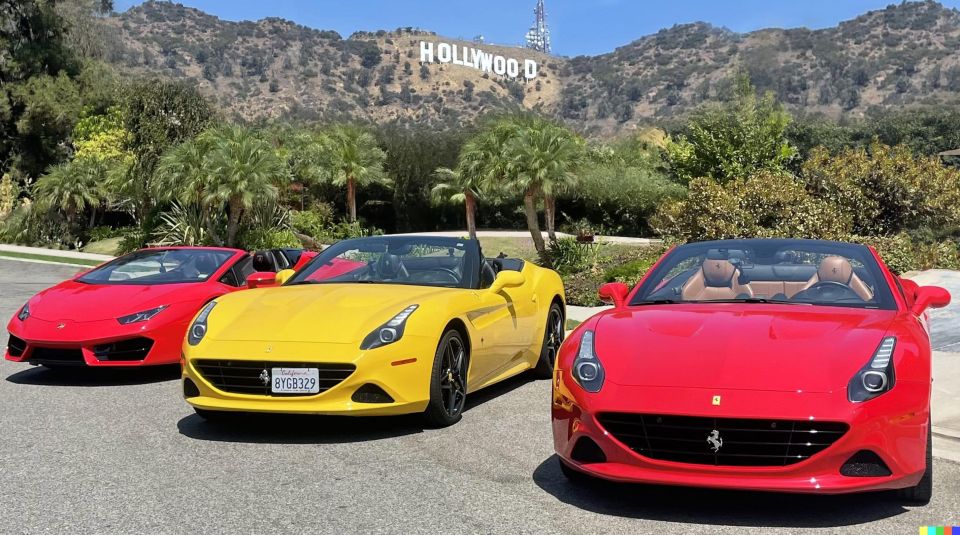 20 Min Lamborghini Driving Tour in Hollywood - Lamborghini Huracan Spyder Driving Experience