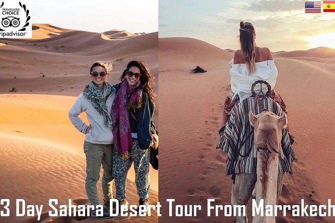 3 Day Sahara Desert Tour From Marrakech Accommodation And Meals