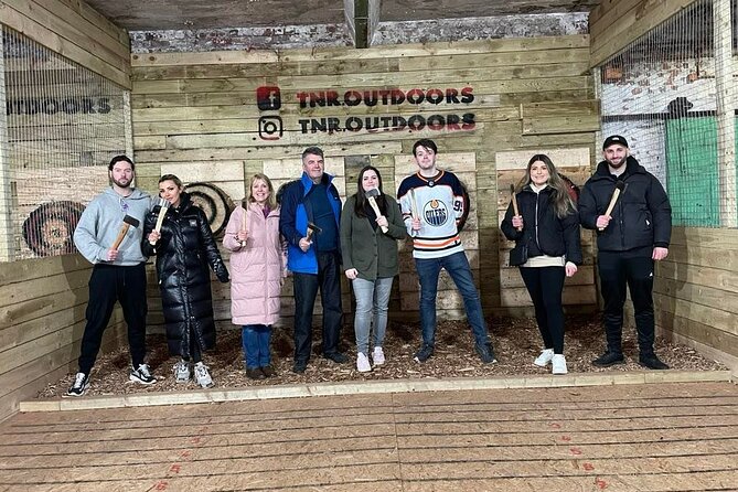 30 Minute Axe Throwing Experience In Llangollen Activity Overview