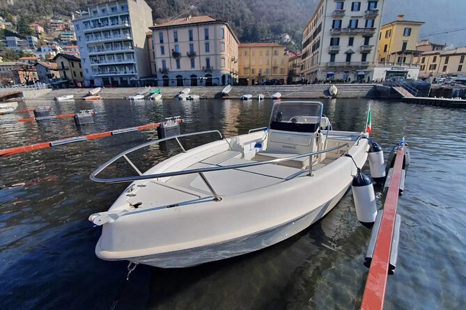 4 Hours Boat Rental Without License 40hp Engine On Lake Como Boat Rental Details