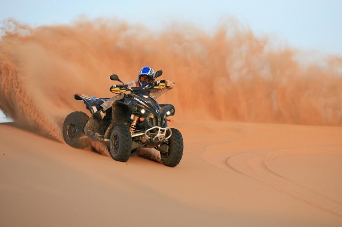 90 Minutes Quad Biking Tour From Dubai Inclusions