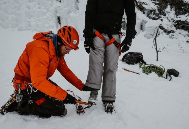 Abisko: Ice Climbing For All Levels With Certified Guide About The Ice Climbing Adventure