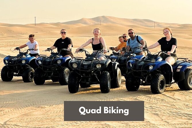 Abu Dhabi Desert Safari With Bbq Dinner & Live Shows Camel Riding And Sand Boarding