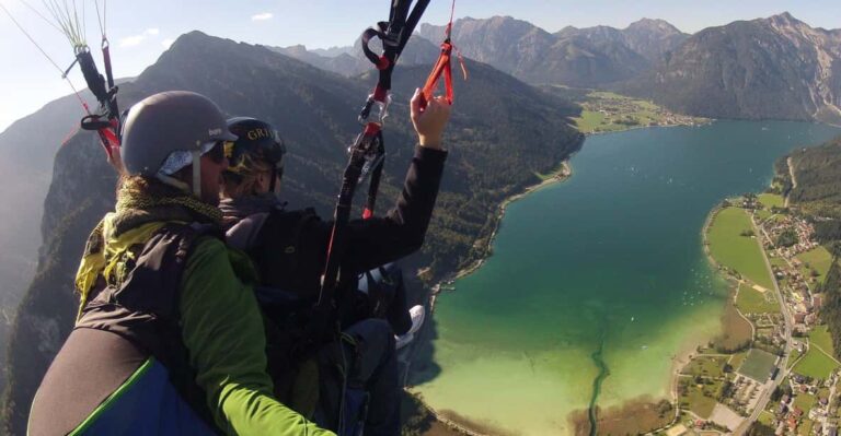 Achensee: Tandem Happy Flight Activity Overview