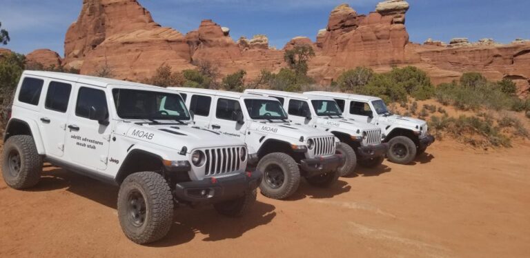 Afternoon Arches National Park 4x4 Tour Exploring Backcountry Trails