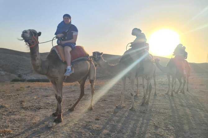 Agafay Desert Sunset Camel Ride Tour From Marrakech Highlights Of The Experience