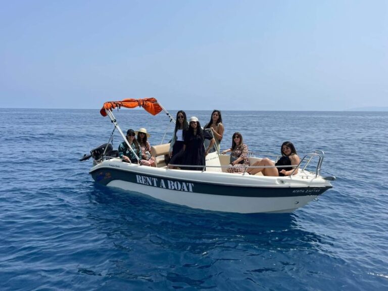 Agia Pelagia: Boat Rental Booking Information