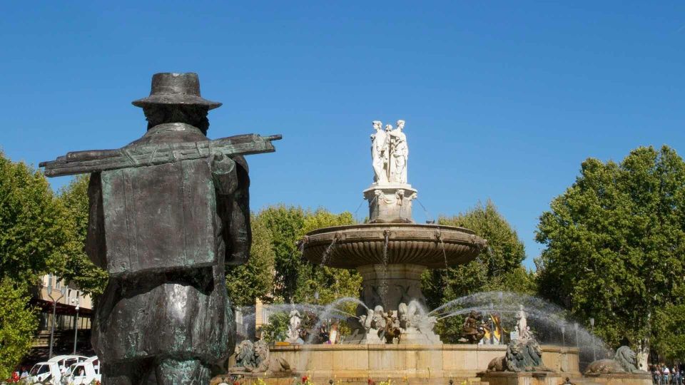 Aix-en-Provence and Avignon, City of Popes Private Tour - Exploring Aix-en-Provences Charming Fountains