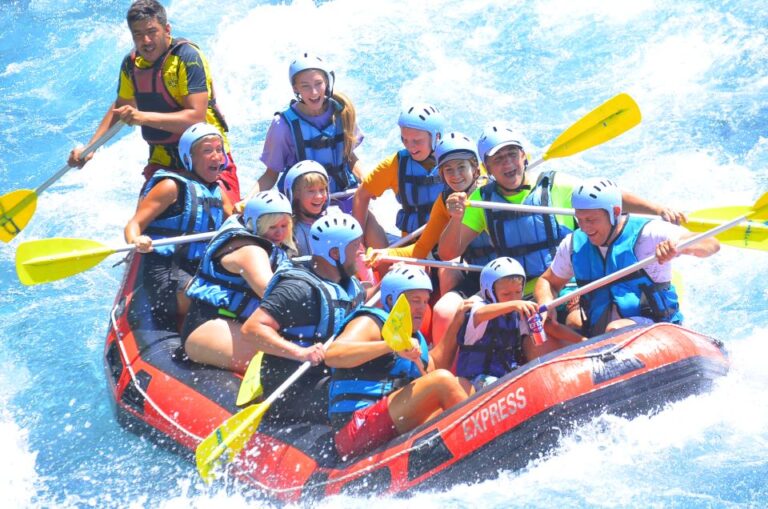 Alanya: Full Day Whitewater Rafting With Lunch And Transport Tour Details