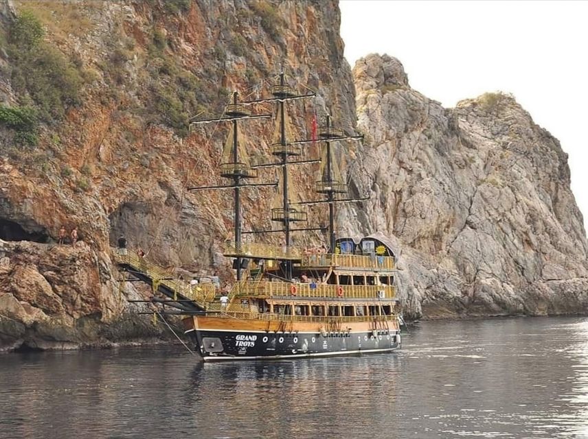 Alanya: Pirate Trip With Lunch and Unlimited Drinks - Pirate Boat Tour Overview