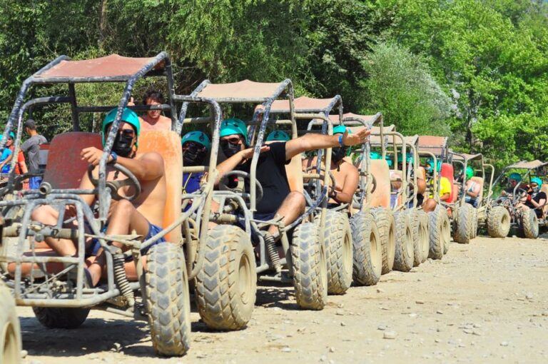 Alanya: Rafting, Zipline, Quad, Buggy, Jeep Tour With Lunch Exciting Rafting Adventure