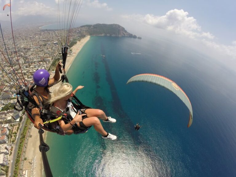 Alanya: Tandem Paragliding Experience Tandem Paragliding Adventure