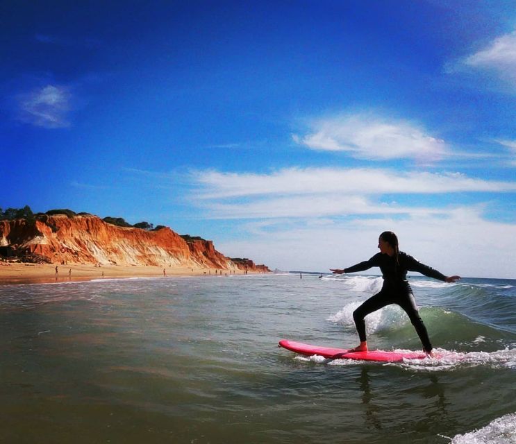 Albufeira: 2-Hour Falesia Beach Surf Lesson - Activity Overview