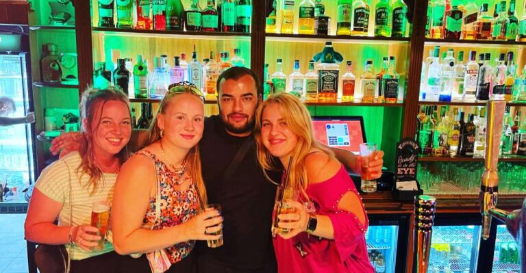 Albufeira Night Tour With Cocktails And Fun Tour Overview