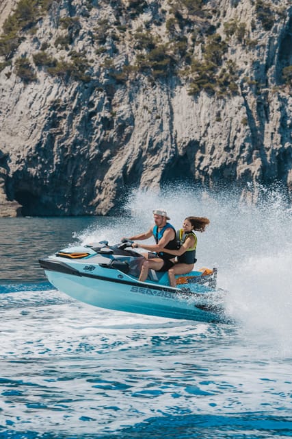 Alcudia: Jetski Tour Coll Baix Beach & Caves (free Photos) Activity Details