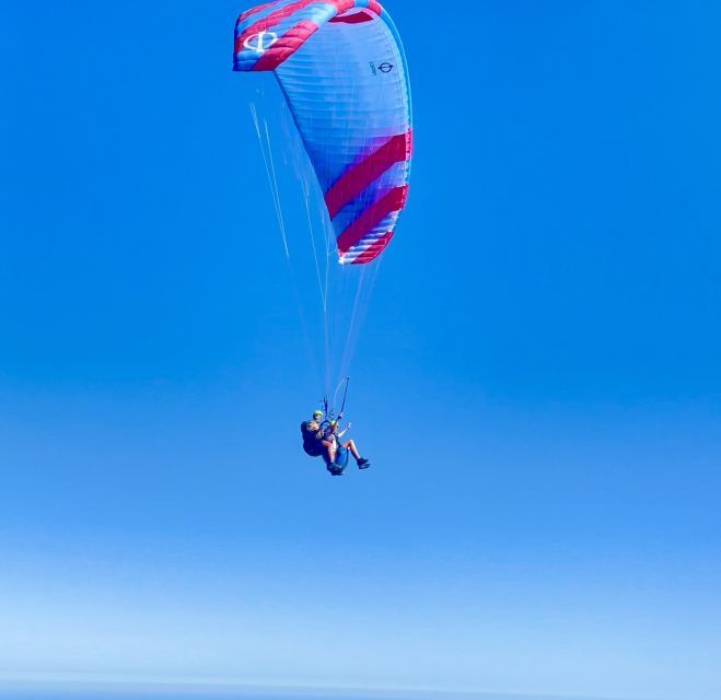 Alicante: Santa Pola, Benidorm Tandem Paragliding Experience Instructor And Language Support