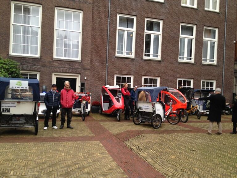 Amsterdam: 2 Hour Sightseeing Tour By Rickshaw Tour Overview