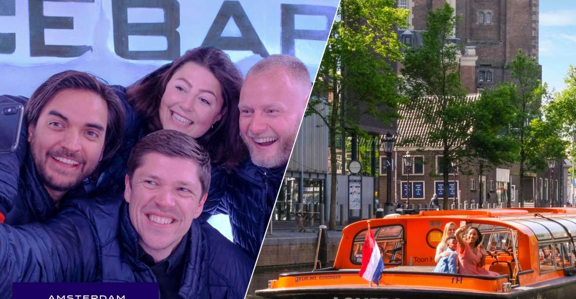 Amsterdam: Canal Cruise and Entrance to Xtracold Icebar - Activity Overview