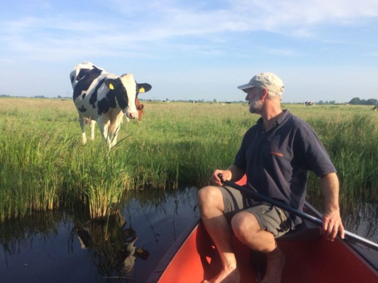 Amsterdam: Dutch Countryside Sunset Canoe Tour Tour Overview