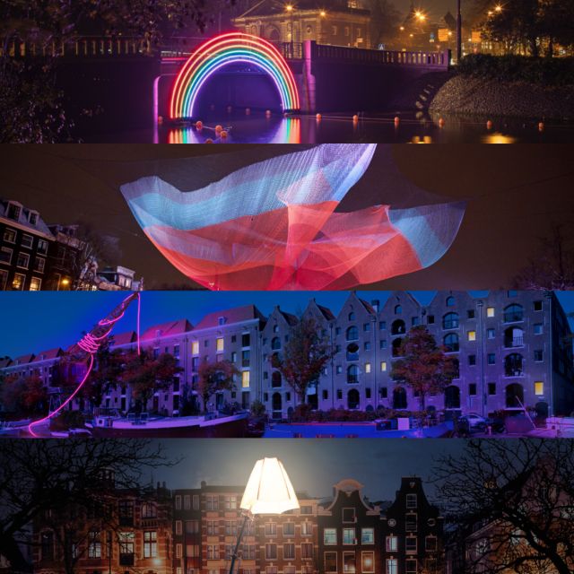 Amsterdam: Light Festival Canal Cruise With Live Commentary Overview And Pricing