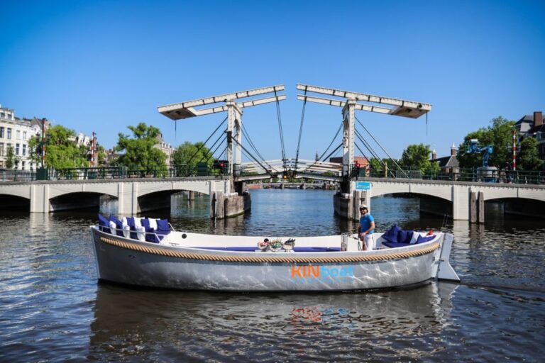 Amsterdam: Open Boat Canal Cruise With Local Guide Activity Overview