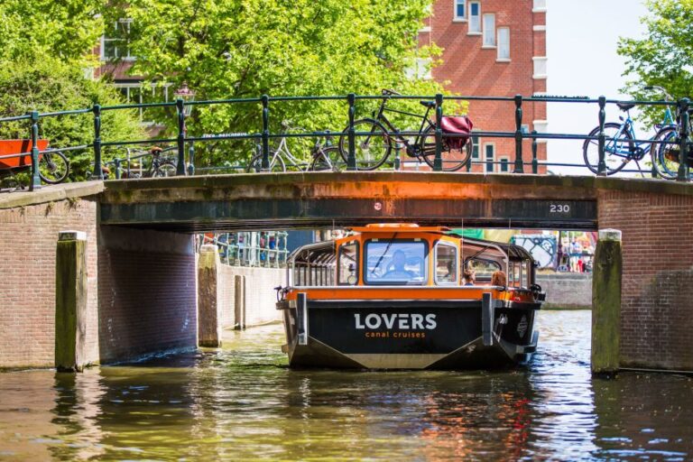 Amsterdam: Semi Open Canal Boat Cruise Experience Overview