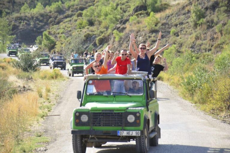 Antalya: Off Road Jeep Safari Experience The Taurus Mountains