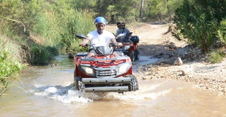 Antalya: Quad (atv) Safari Tour With Hotel Transfers Tour Duration And Inclusions