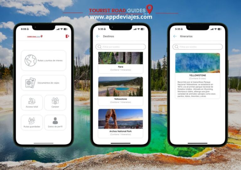 App Self Guided Road Routes Yellowstone Explore Yellowstones Natural Wonders