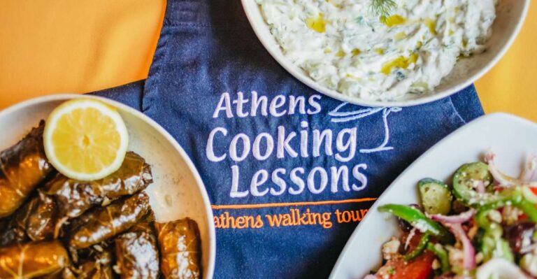 Athens: Greek Cuisine Cooking Class And 3 Course Dinner Overview