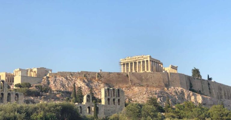 Athens: Private Acropolis, Acropolis Museum, And City Tour Tour Overview