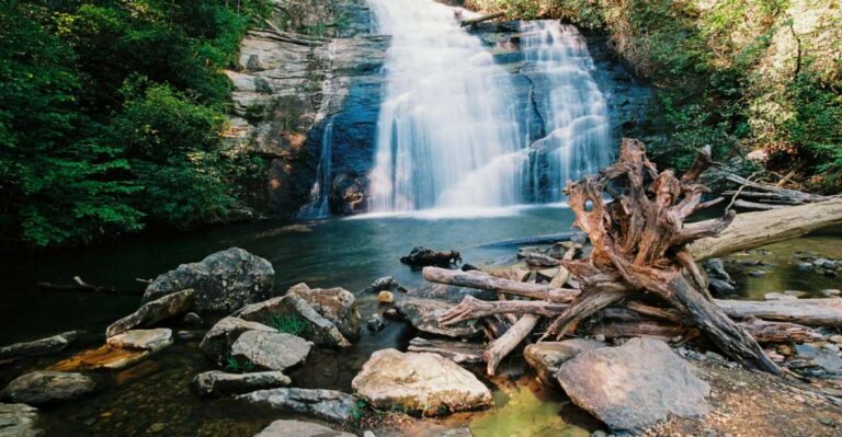 Atlanta: Helton Creek Falls And Slingshot Self Guided Tour Tour Overview