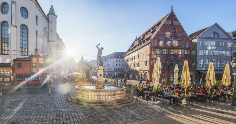 Augsburg Water Management City Walking Tour Exploring Augsburgs Old Town