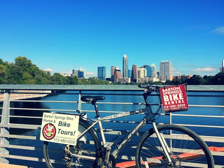 Austin: 1.5 Hour Lady Bird Lake Bike Tour Tour Overview