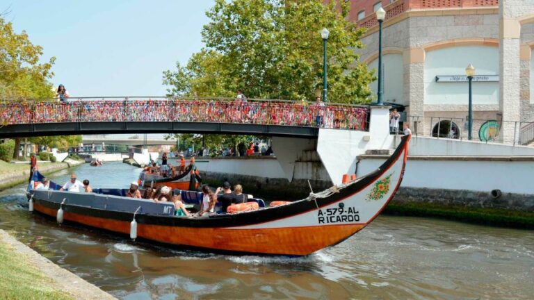 Aveiro: Traditional Moliceiro Boat Cruise Highlights Of The Experience