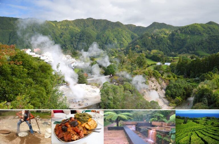 Azores: Full Day Private Tour Furnas Hot Baths & Gastronomy Tour Details