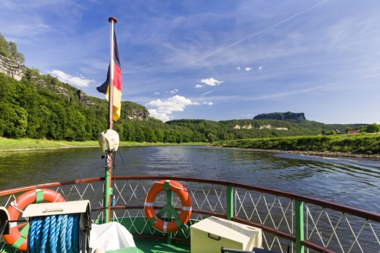 Bad Schandau: Saxon Switzerland Boat Trip Key Highlights Of The Trip