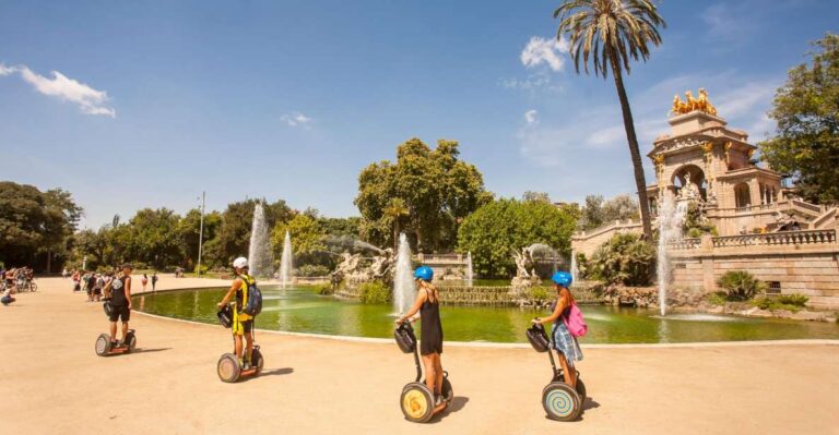 Barcelona: 3 Hour Segway Sightseeing Tour Tour Overview