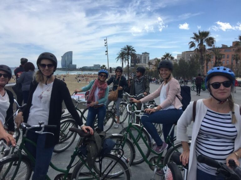 Barcelona: Faces Of The City Bike Tour Tour Overview