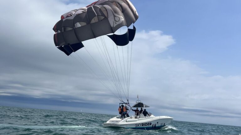 Barcelona: Guided Parasailing Experience Experience Overview