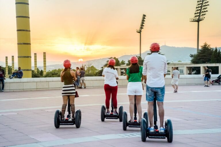 Barcelona: Montjuïc Segway Tour Tour Overview And Pricing