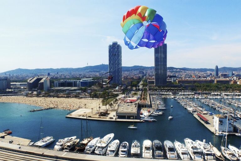 Barcelona: Small Group Parasailing Experience Experience Overview