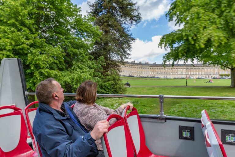 Bath: City Sightseeing Hop On Hop Off Bus Tour Highlights Of The Tour