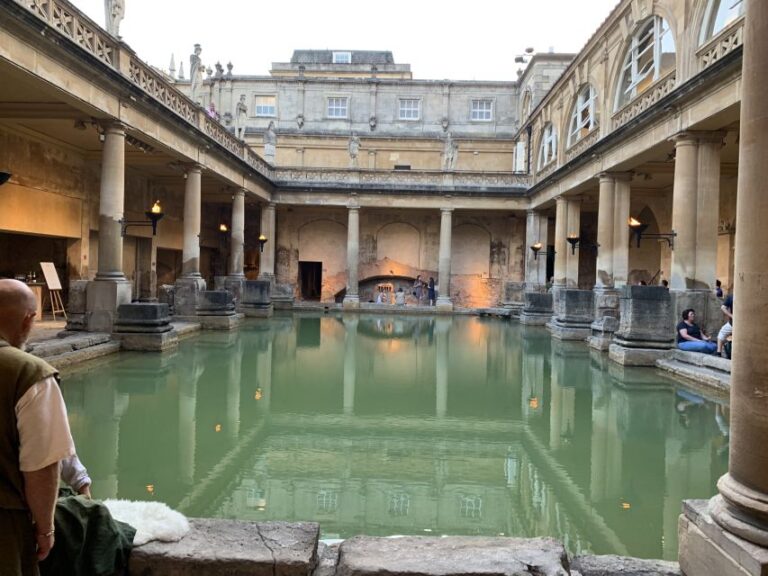 Bath: Guided City Walking Tour With Entry To The Roman Baths Exploring Baths Unesco Heritage